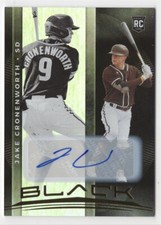 2021 Panini Black - Jake Cronenworth Autograph RC - San Diego Padres