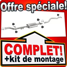 Échappement pour MERCEDES SPRINTER 308 311 313 316 CDI SWB sans CAT. Silencieux