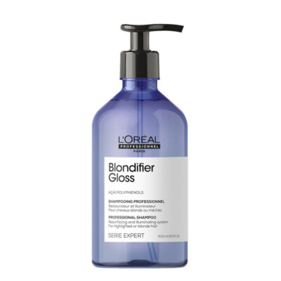 L'Oreal Professionnel Serie Expert Blondifier Gloss Shampoo 500 ml Blondes Haar