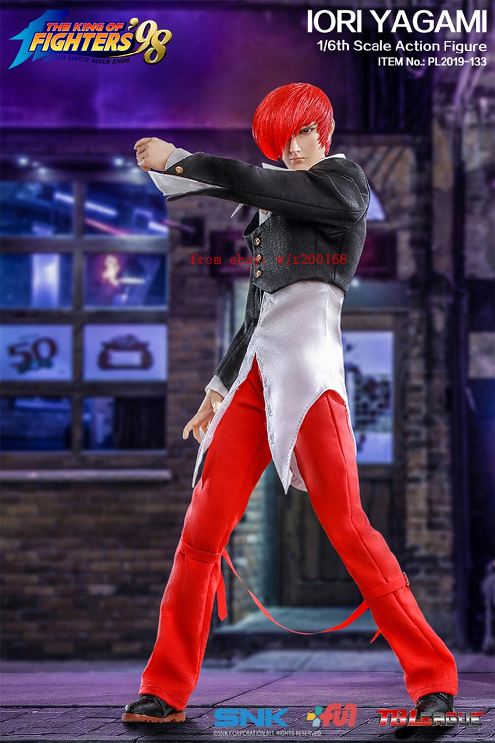 Iori Yagami King Of Fighters Figura Colecionável