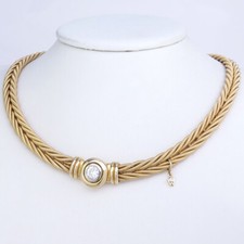 Wellendorff Collier DIAMANTSEIDE Brillant 1,00 Carat 750er Gelbgold  Rechnung
