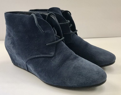 8M Joanis Suede Wedge Booties 