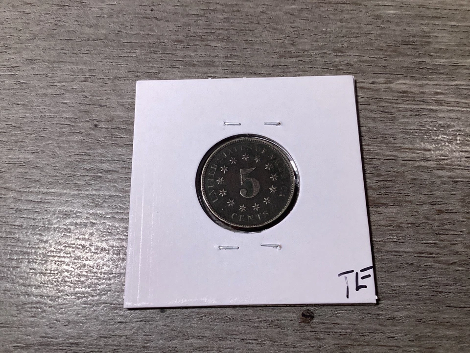 1872 Shield Nickel Early 5 Cent with No Rays 120823 32te - Image 4 of 4