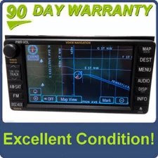 TOYOTA Sienna Navigation GPS System LCD Display Screen E7023 Radio CD Player OEM