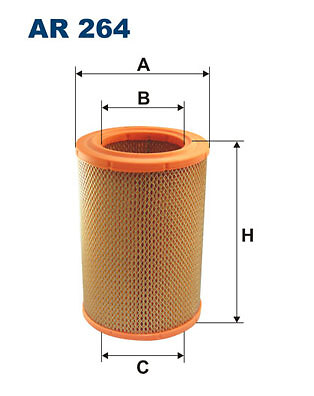 FILTRON AR 264 AIR FILTER FOR ALFA ROMEO IVECO