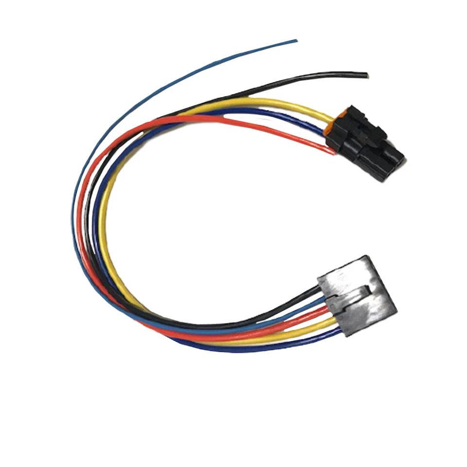 Nuevo arnés conector coleta motor soplador 5 cables 2 cabezales para Ford Chevrolet Foto 2 de 4