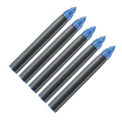 herlitz my.pen Tintenrollerminen Tintenpatronen Patronen blau 1,0 mm 5 St.