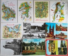 GDR East nostalgia lot 10x (10 pieces) old postcards postcard GDR unused