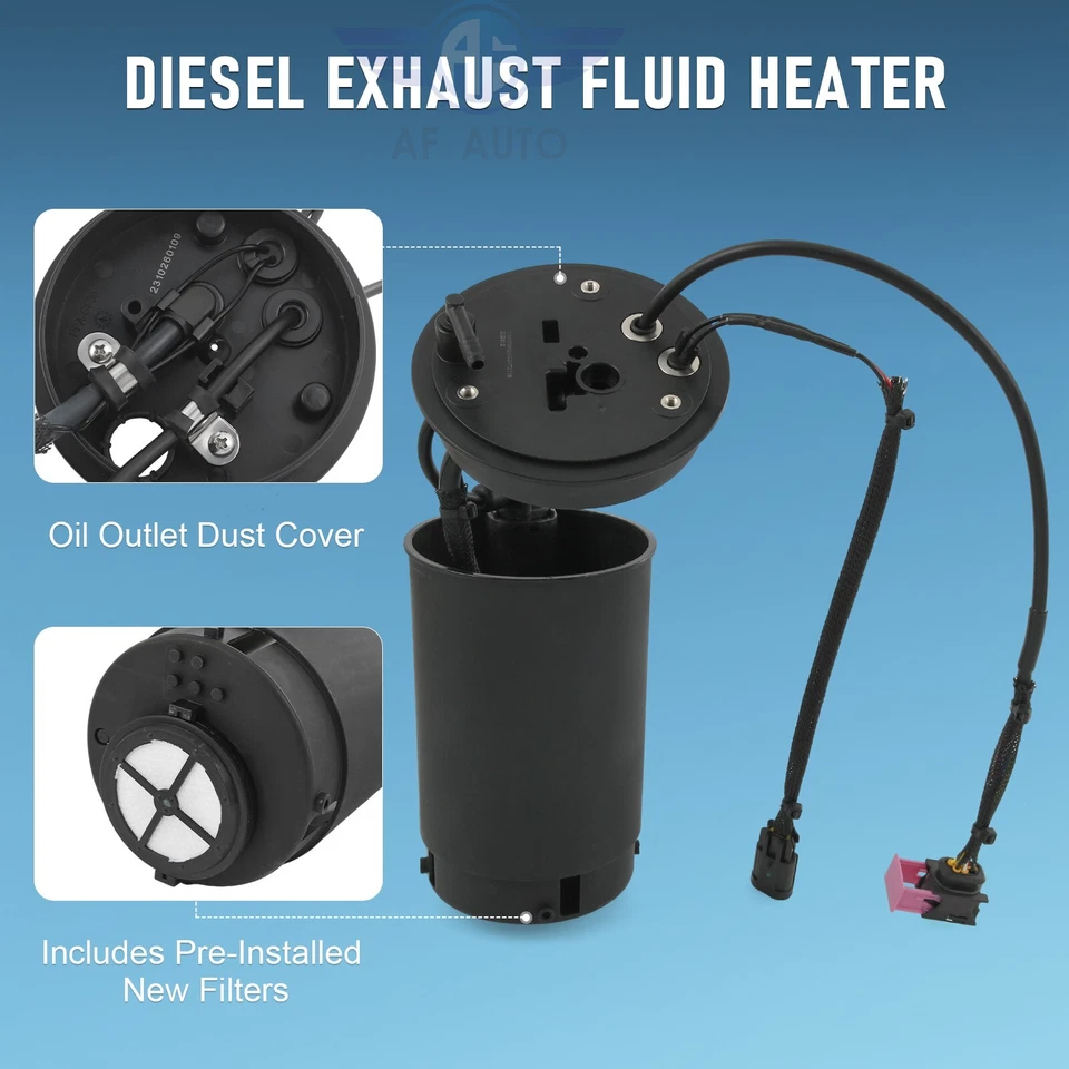 Calentador DEF 22872118 para Chevy Silverado GMC Sierra 3500 HD 6,6 L 904-394 Foto 2 de 4