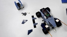 LEGO 4744 Alpha Team Arctic Tracker Incomplete Set With Box Instructions