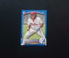 2025 Bowman Baseball Aroon Escobar 1st Bowman Blue /150 Paper SP #BP-65