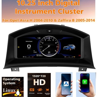 10.25'' Digitales Kombiinstrument OPEL-Astra LCD Armaturenbrett Digital Cluster