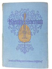 Rheinisches Liederbuch 1933 Schwann Düsseldorf H-29453