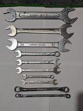 King Dick Spanner Wrench Set Mixed Metric Made in England