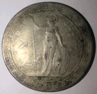 China 1908 Hong Kong British Trade Silver Dollar Coin Tested #AP14 Chinese