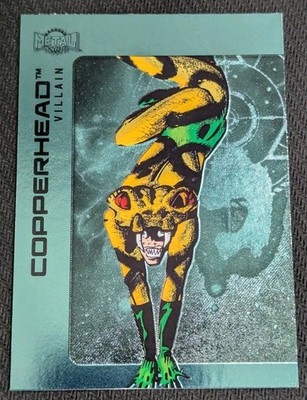 2025 Skybox Metal Universe Batman Aqua FX Parallel Copperhead Villain #193