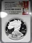 2020-W V75 Proof American Silver Eagle NGC PR70 ULTRA CAMEO
