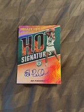 Ed Pinckney 2018 Hoops Hot Signatures Auto Autograph
