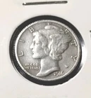 1916 D Dimes Winged Liberty Head Mercury FR