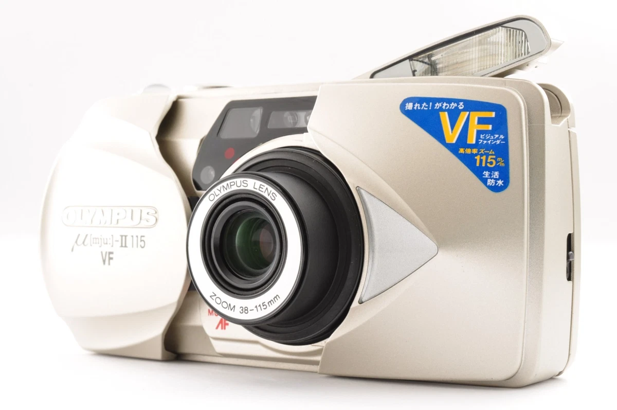 OLYMPUS μ[mju:]-II 115 VF コンパクトカメラ OLYMPUS μ Ⅱ 115 VF / オリンパス | boromeez camera ◎ ボロミーズ