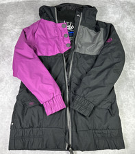 686 Mannual Jacket Womens Large Black and Pur...