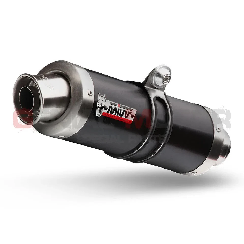 Pot D Echappament MIVV GP Noir Inox pour Honda Cb 1000 R 2008 > 2017 - Photo 1/3