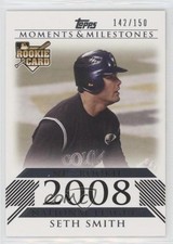 2008 Moments & Milestones Rookies /150 Seth Smith (National League Rookie) 0nr3