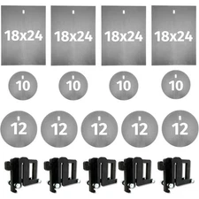 Steel Challenge AR500 Practice Set - 1/4" Complete AR500 Steel Shooting Targets