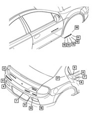 Genuine Mopar Plymouth Nameplate 5288947ac