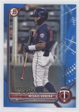 2022 Bowman Prospects Blue Border 48/150 Misael Urbina #BP-86 5aj