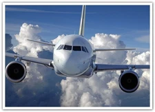 Aircraft  Aeroplane Aviation Jet  propeller Plane Transportation Postcard 01123