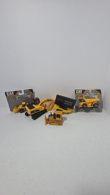 Cat Mini construction  equipment Toys , group of 5.  Some Used A Couple New