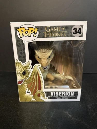 FUNKO POP ! VISERION 34 GAME OF THRONES BOX NOT MINT Z01