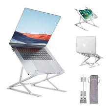 Laptop Stand for Desk  Stable MacBook Pro Stand  Ergonomic Aluminum Computer Ri...