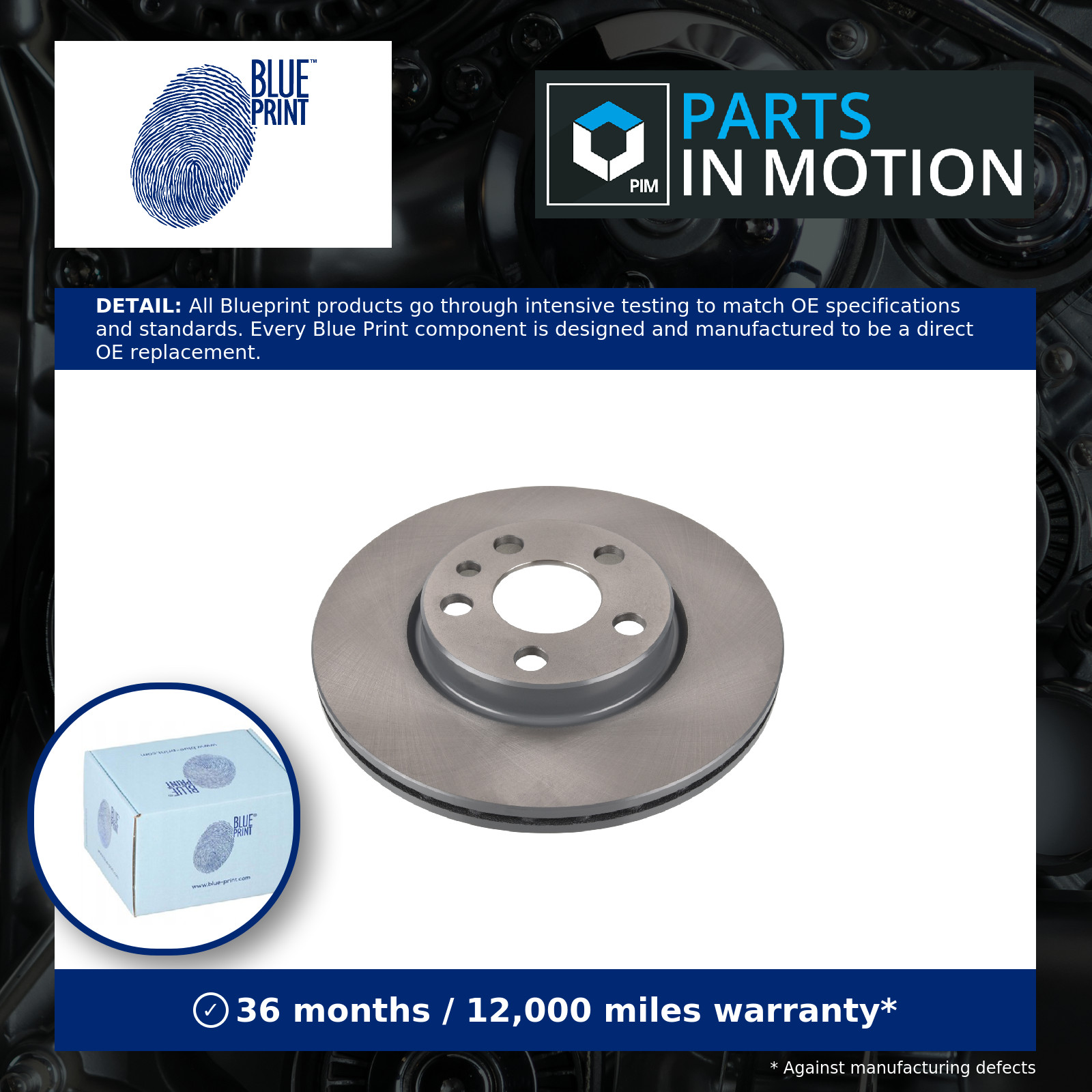 2x Brake Discs Pair Vented fits PEUGEOT EXPERT 222, 223, 224 Front 96 to 06 Set