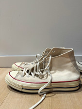Converse Chuck Taylor All Star Men  s White High Top Canvas Lace-Up US 7