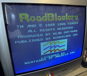 RoadBlasters (Nintendo Entertainment System NES 1990) Probado, Funciona, Solo Juego