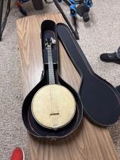 Slingerland Tenor Banjo 4-String with Case and original Tuners