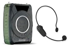 Bluetooth 5.0 Voice Amplifier with Wireless Mic Headset Waterproof Personal Mic