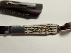 A.G. Russell Agent Knife, stag handle, engraved bolsters, wharncliffe blade, new — photo 4