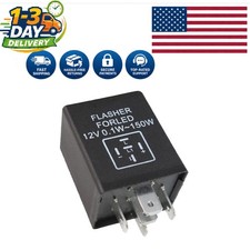 Automatic 12V 5-Pin EP27 LED Flasher Relay for Turn Signal Hyper Flash Fix