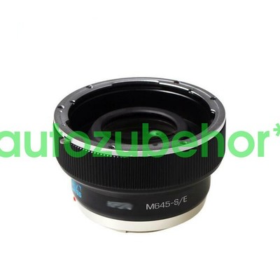 M645-S/E Mamiya 645 lens For  E-mount NEX body 0.7x reduction focus ring