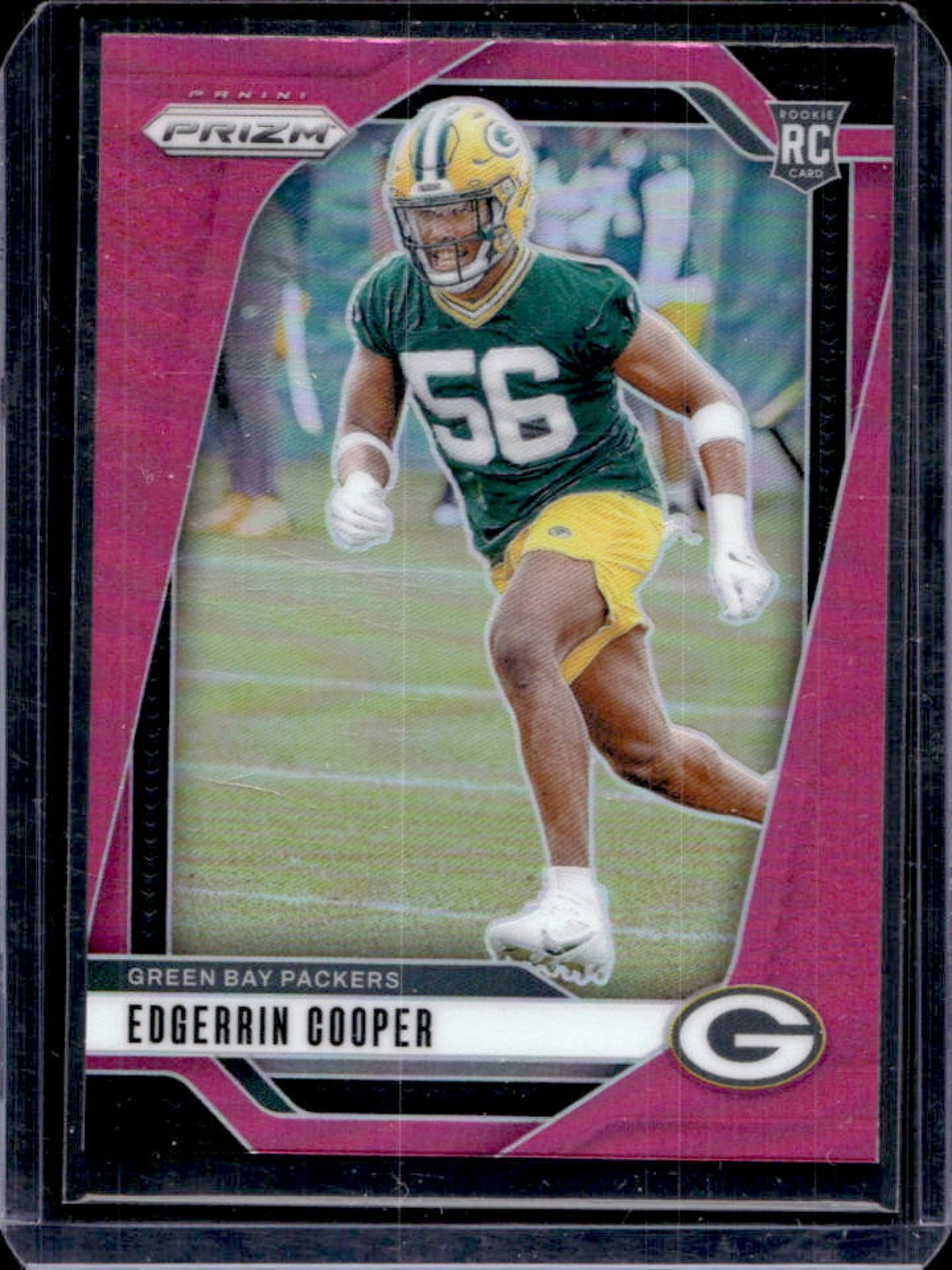 2024 Prizm Edgerrin Cooper RC Pink Rookie #331 Packers