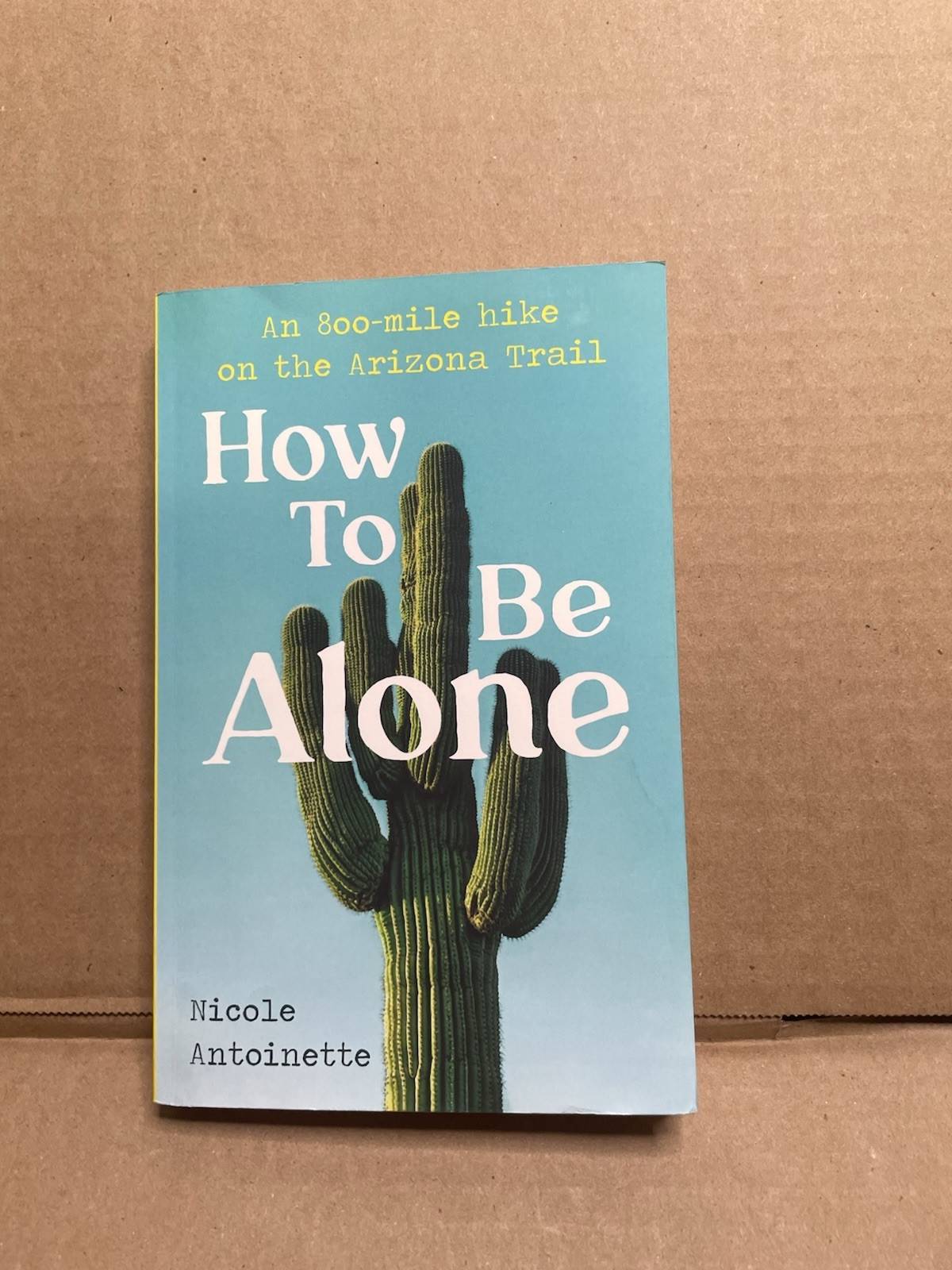 How To Be Alone: an 800-mile hike on the Arizona Trail by Nicole Antoinette PB