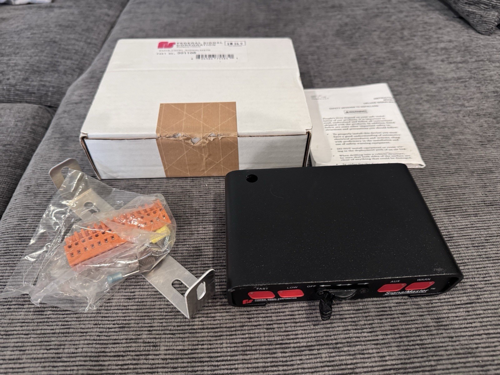 Federal Signal SignalMaster 331105 Series C Control switch box