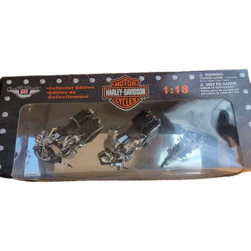 Maisto Harley-Davidson Edición Coleccionista Serie 1 Juego con 3 Motocicletas Escala 1:18 - Imagen 2 de 9