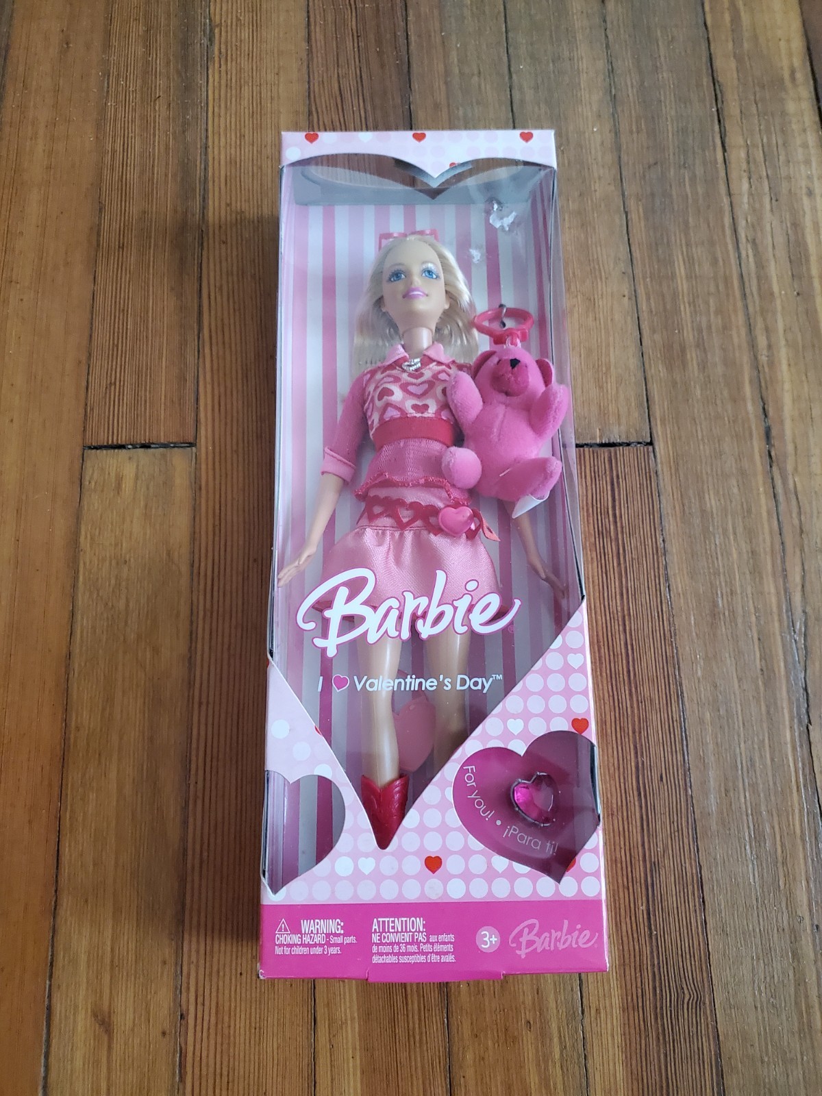 2006 Barbie I Love Valentine's Day Doll NEW