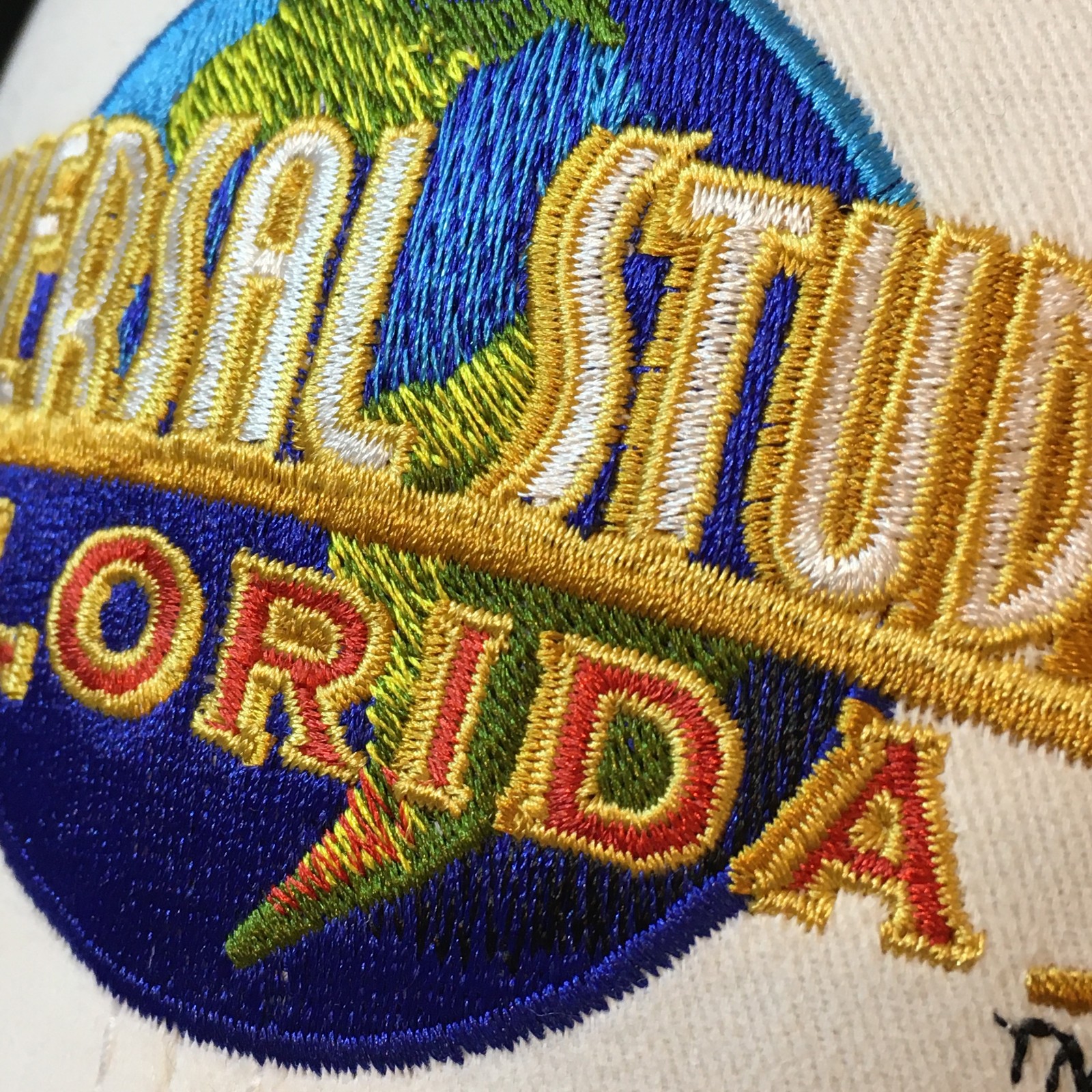 Universal Studios Hat FLORIDA Hook Loop Strap Emb… - image 10