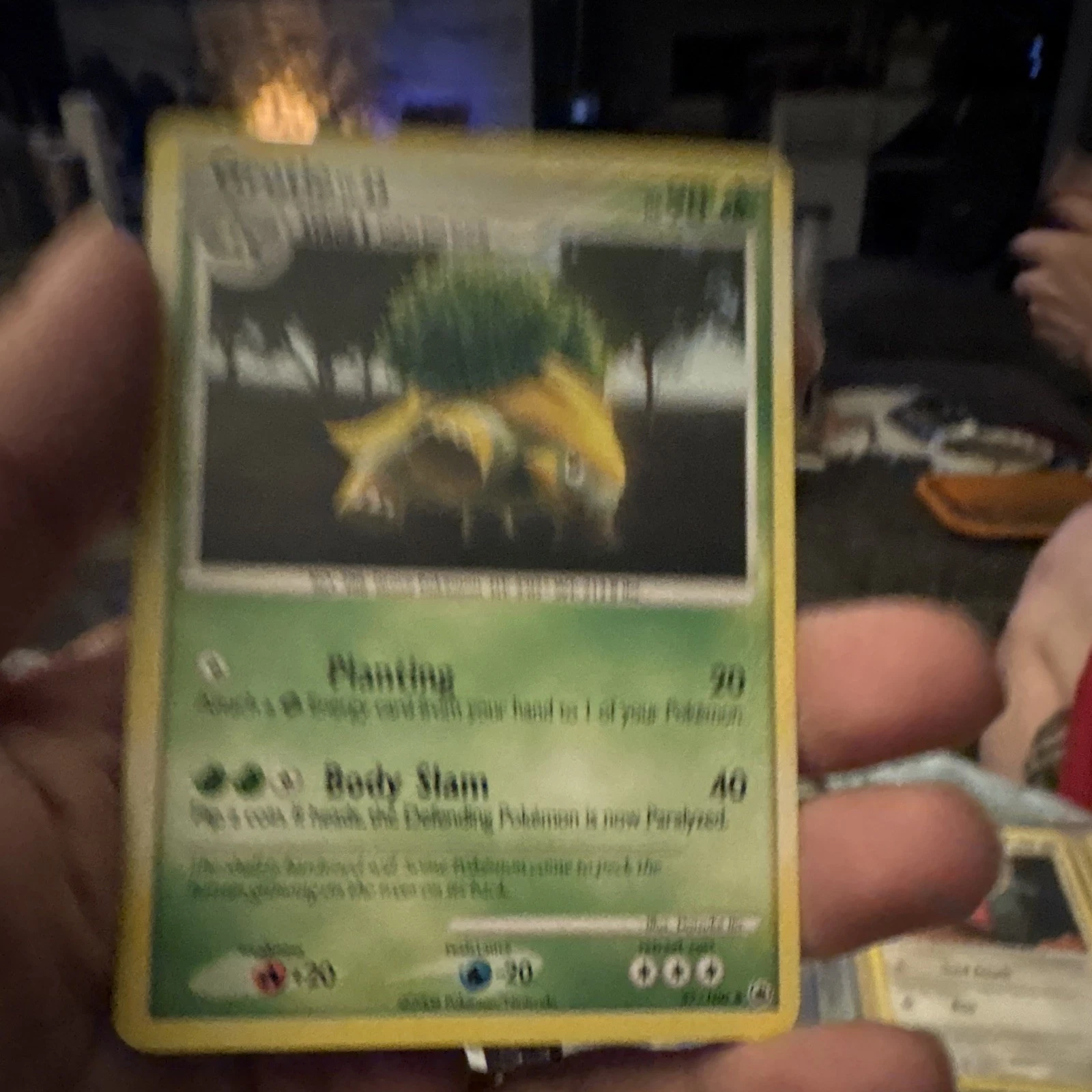 Pokémon Bulbasaur Base Set 1st Edition Card 44/102 English 1999 Basic 40HP