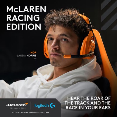 Logitech - Astro A50 X McLaren Edition LIGHTSPEED Wireless Gaming